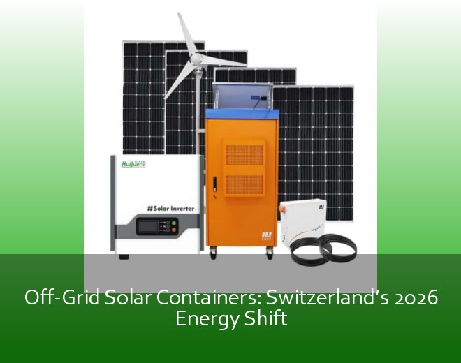 Off-Grid Solar Containers: Switzerland’s 2026 Energy Shift